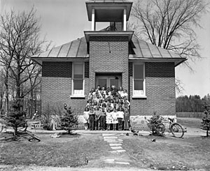 Cassoday School Town of Main Marathon County Wisconsin