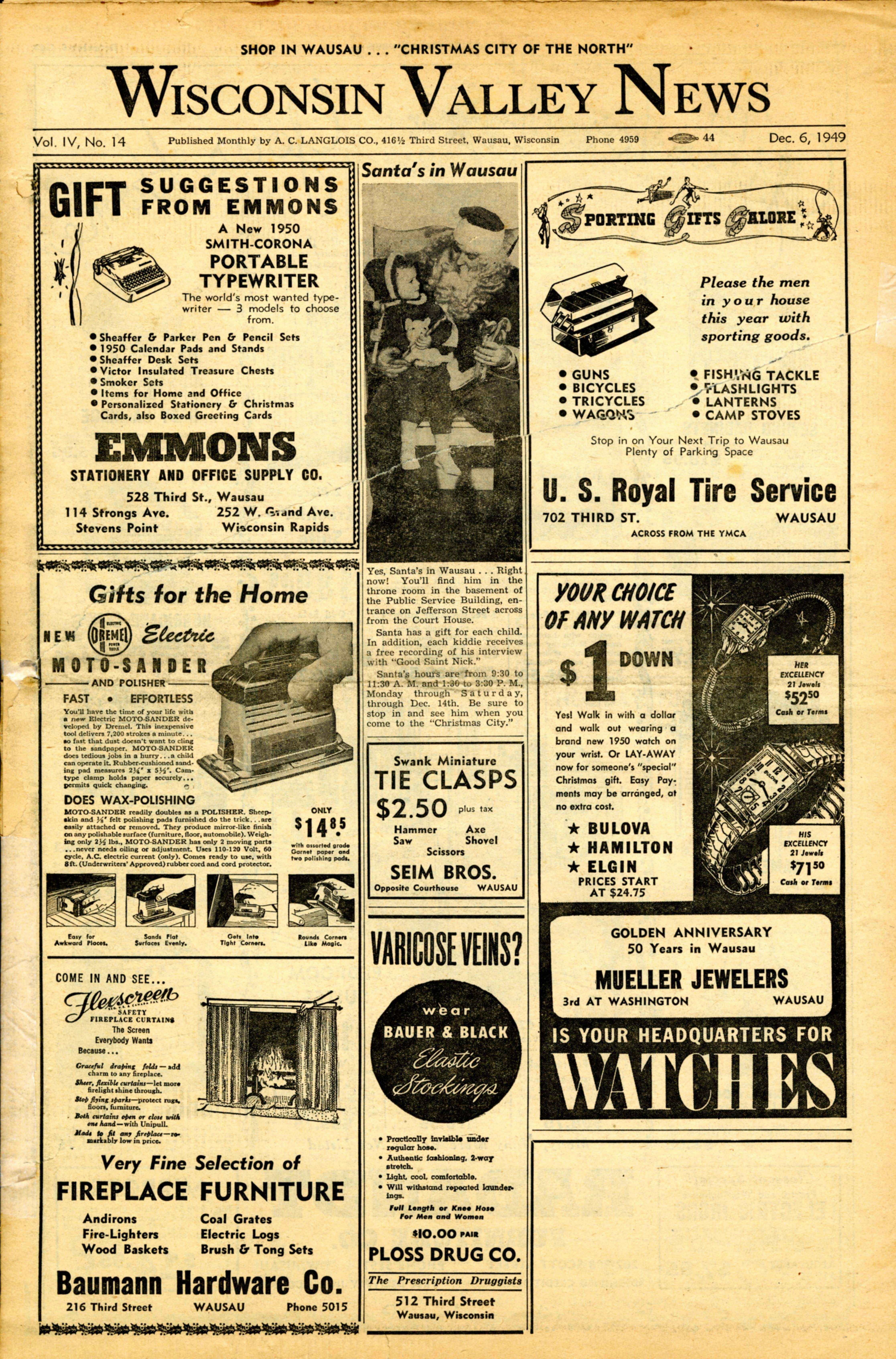 Wisconsin Valley News_December 6, 1949